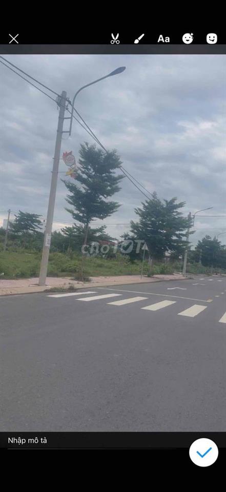 bán nhanh lô đất tại kdc long cang