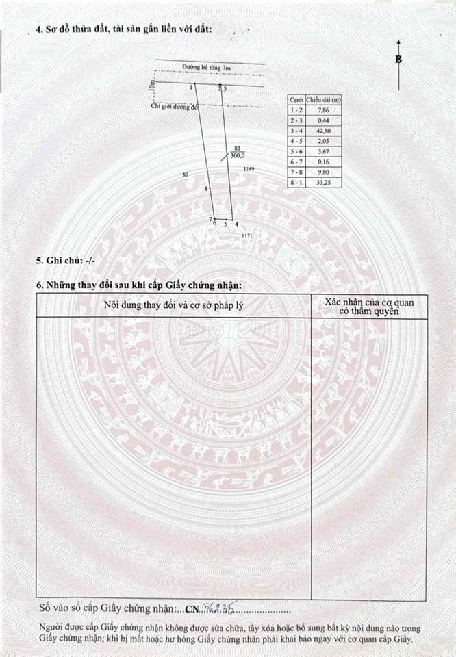 - Thổ cư 300m2, vườn, ao 600m2