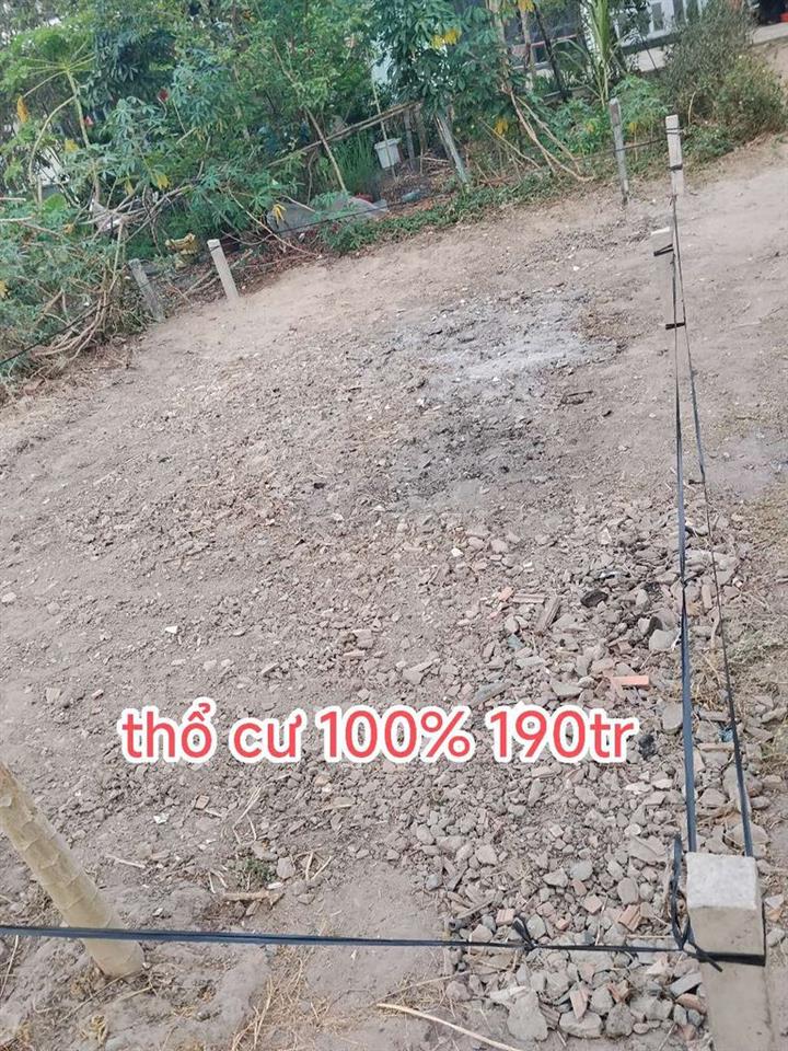 Bán đất 100% thổ cư.long an