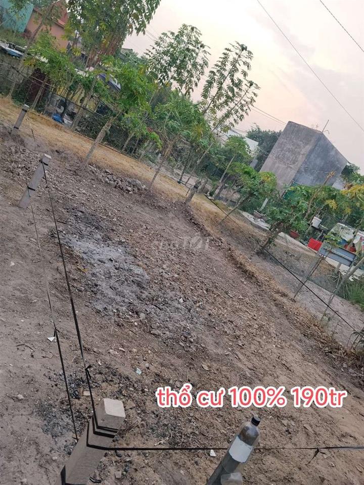 Bán đất 100% thổ cư.long an