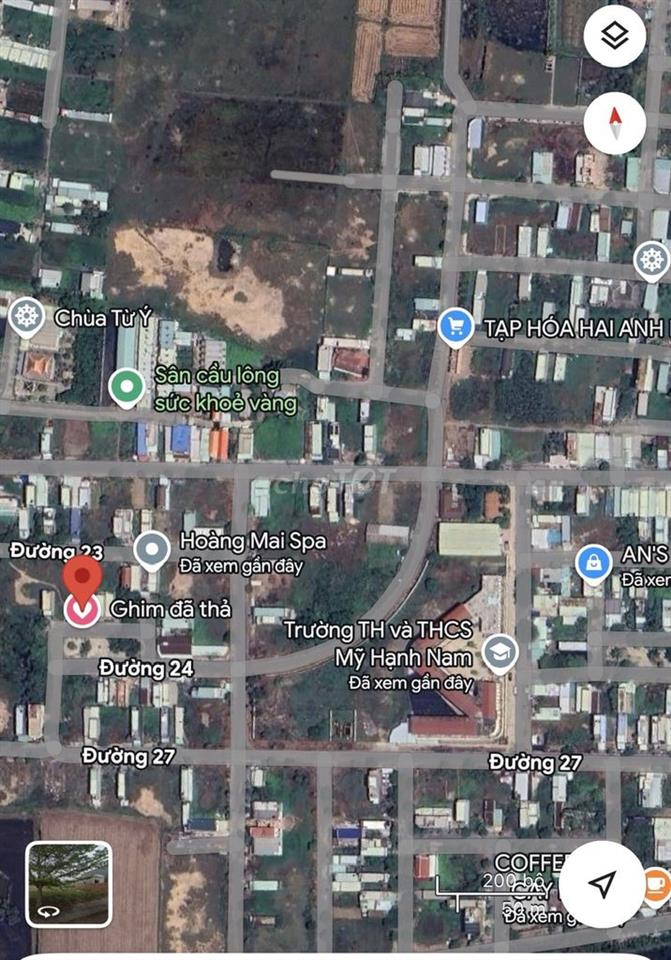 Bán Đất KDC Trần Anh đường nhựa 6m thông, DT: 5 x 17m