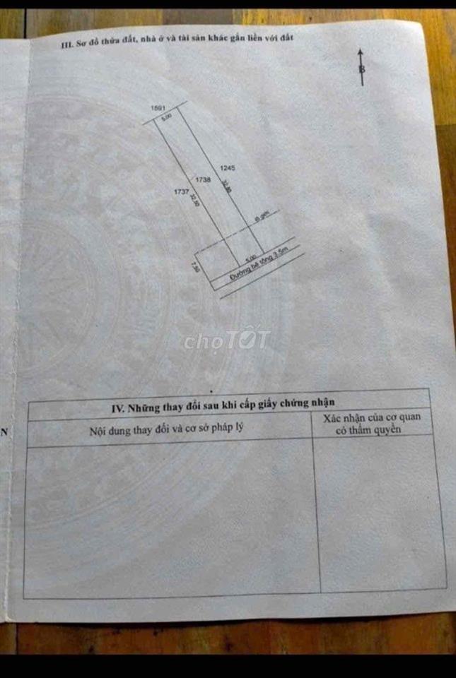 Lô đất 2 mặt tiền 162m2 ngay đường cổng Cát Tường Phú Nam