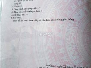 bán đất  xã long thượng gần chợ hưng long