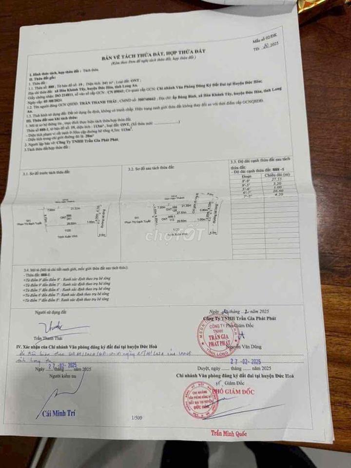 đất thổ cư sổ Hồng riêng
