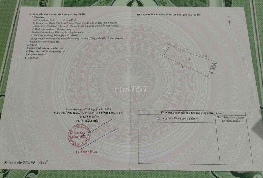ĐẤT NÔNG NGHIỆP