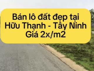 Bán lô đất vị trí đẹp tại Đức Hoà - Tây Ninh