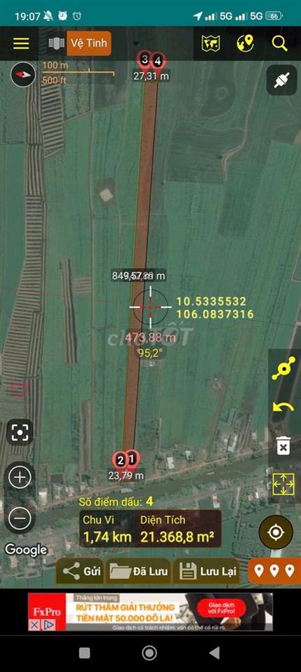 Bán Đất Thổ Cư 6000m2 + 38000m2 ruộng lúa
