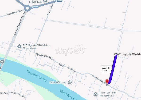 Bán đất lúa khu Nhơn Thạnh Trung, ô tô vào tới đất, thông DT833