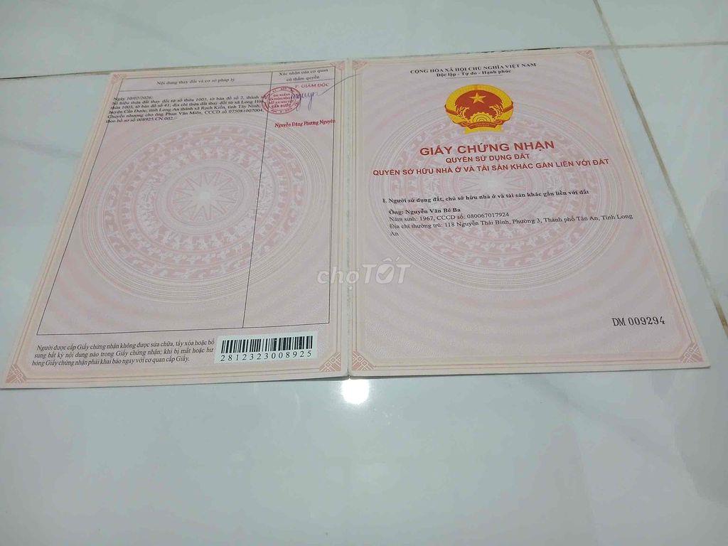 Đất Rạch Kiến Long An