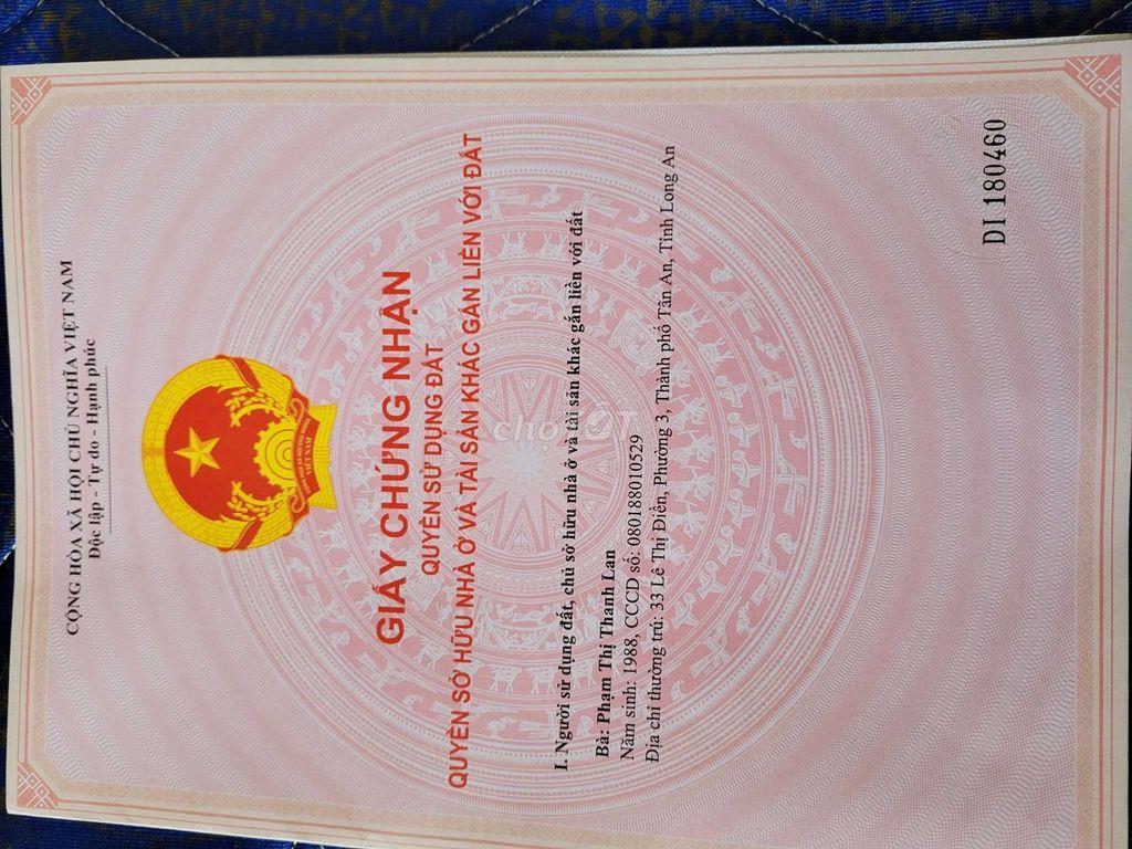 cân bán đất tân an