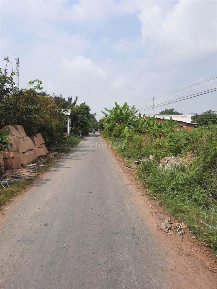 bán đất mặt tiền đường nhựa xã bình an thủ thừa  dt (5 x 40 = 200m2)