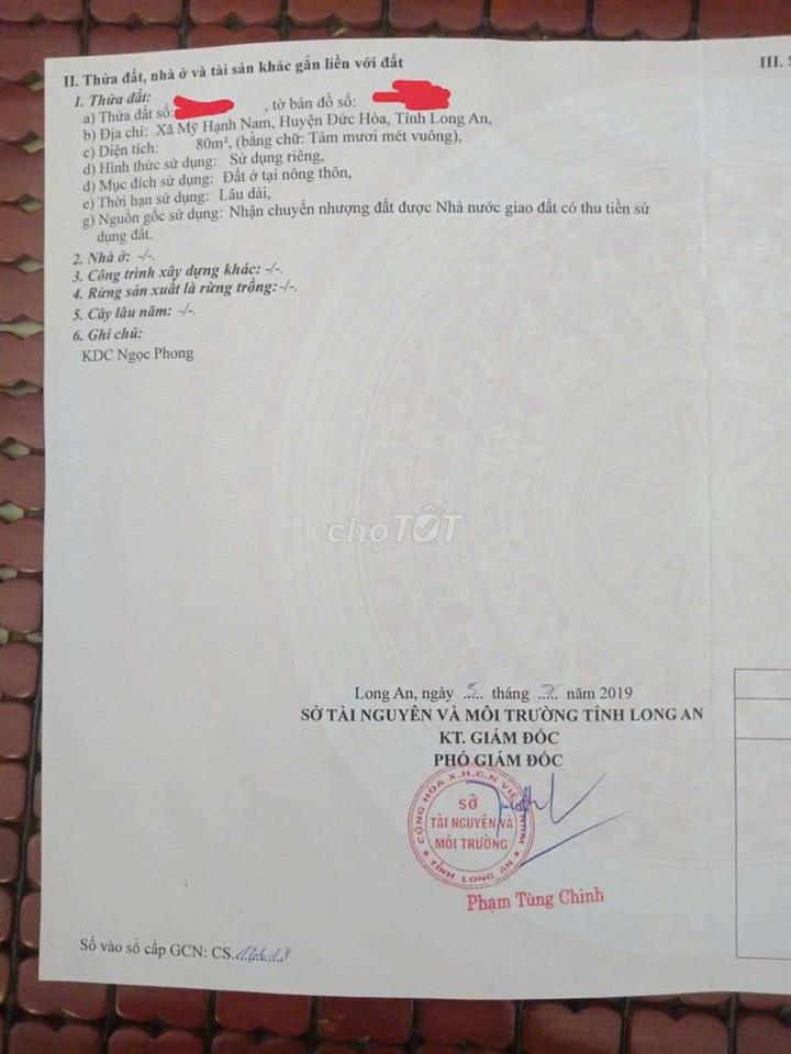 Đất Nền Đức Hòa 