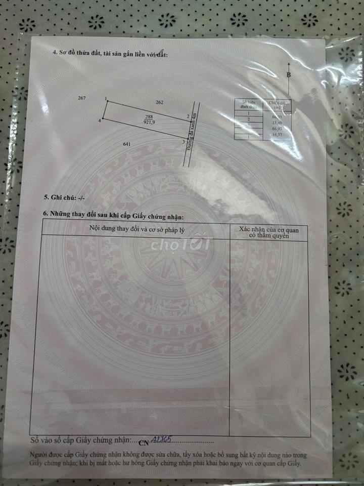 Đất thổ cư chính chủ tại xã Đức Hòa, Long An, giá tốt