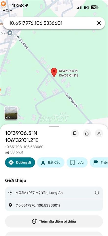 🏡 CHÍNH CHỦ BÁN ĐẤT THỔ CƯ LONG AN – GIÁ CHỈ 2 TỶ (CÒN THƯƠNG LƯỢNG)