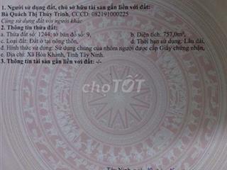 đất 1800 có  757m thổ cư.  gần  đường n2, cách ủy ban xã 1km.