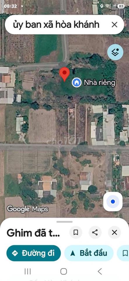 bán 3800m đất có 6 sổ,có 1430 thổ cư,xã hòa  khánh, hiện tại là ao cá 