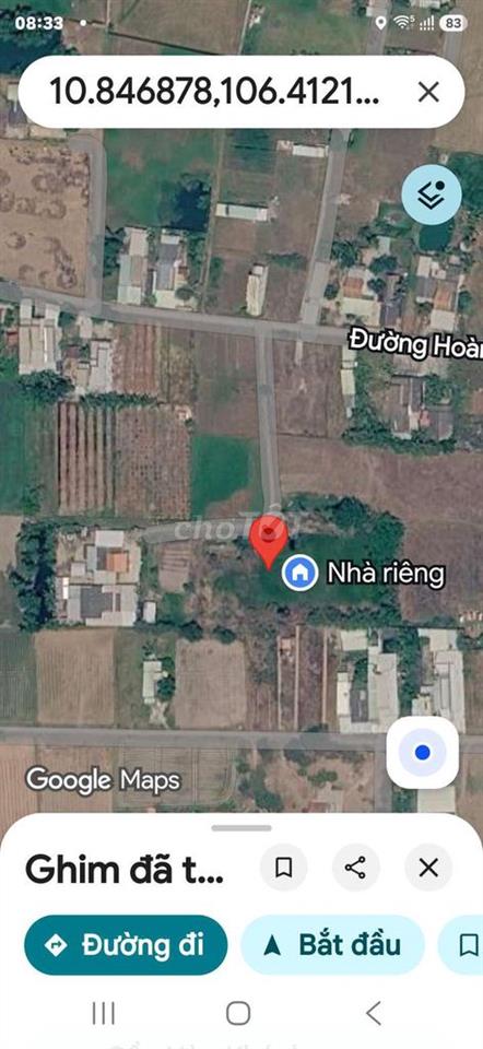 bán 3800m đất có 6 sổ,có 1430 thổ cư,xã hòa  khánh, hiện tại là ao cá 