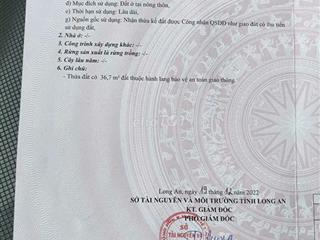 Bán đất tân trụ long an