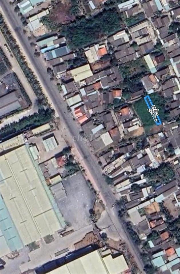 Đất Thổ cư 159M² KCN Thuận Đạo, xã Long Cang, Tây Ninh Giá chỉ 795 tr