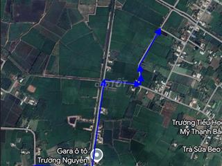 chủ gửi bán 3 mẫu đức huệ gần đường Tân Ninh - Tân An cbi khởi công