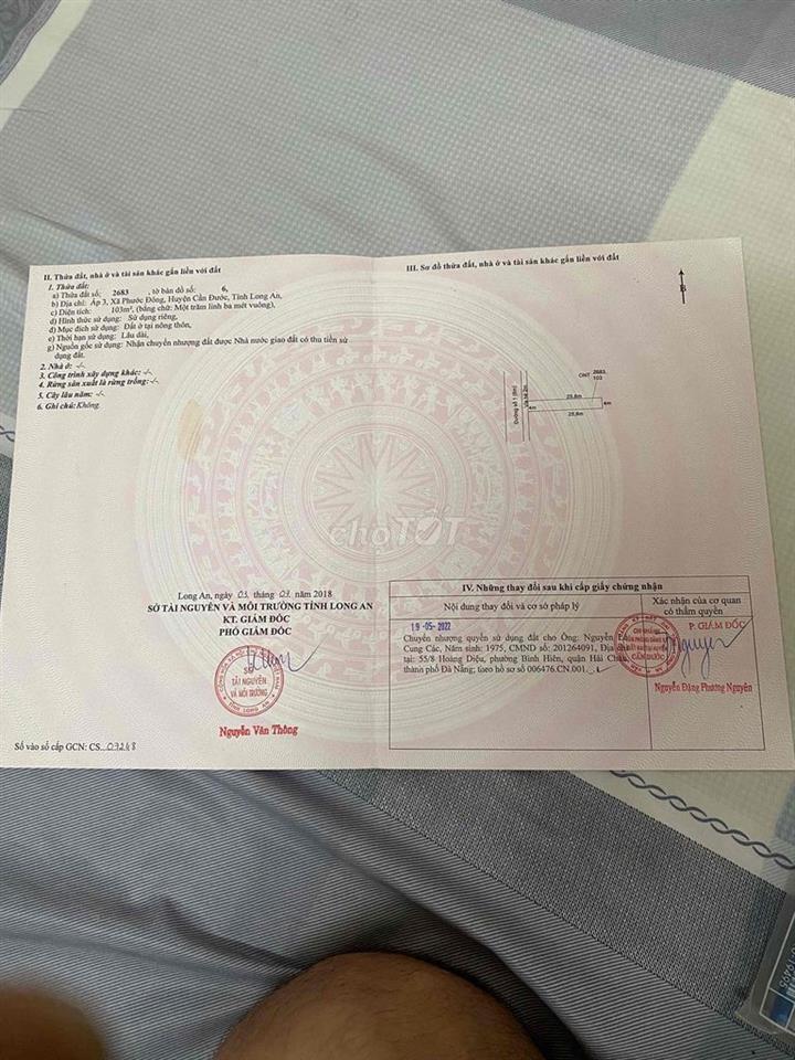 đất chính chủ cần bán