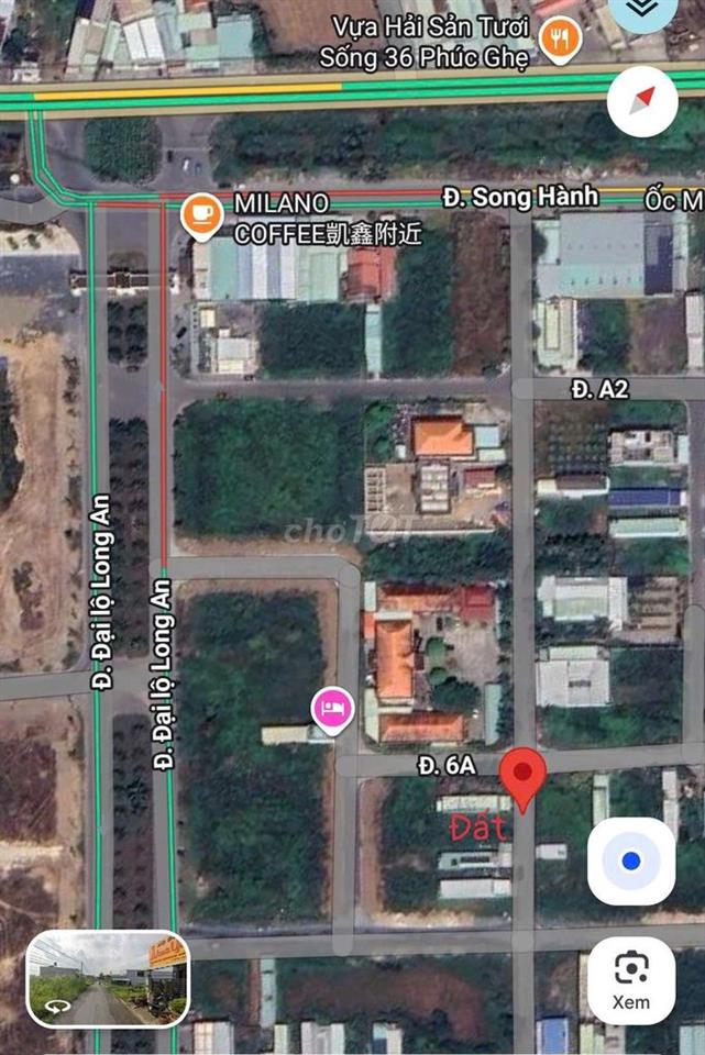 Bán đất KDC Tân Đức Chính chủ 125m2 thổ cư 100% đường nhựa 6m