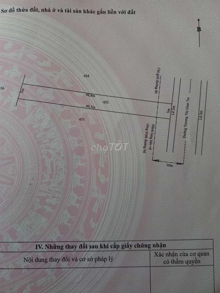 bán thu hồi vốn đất hậu nghĩa