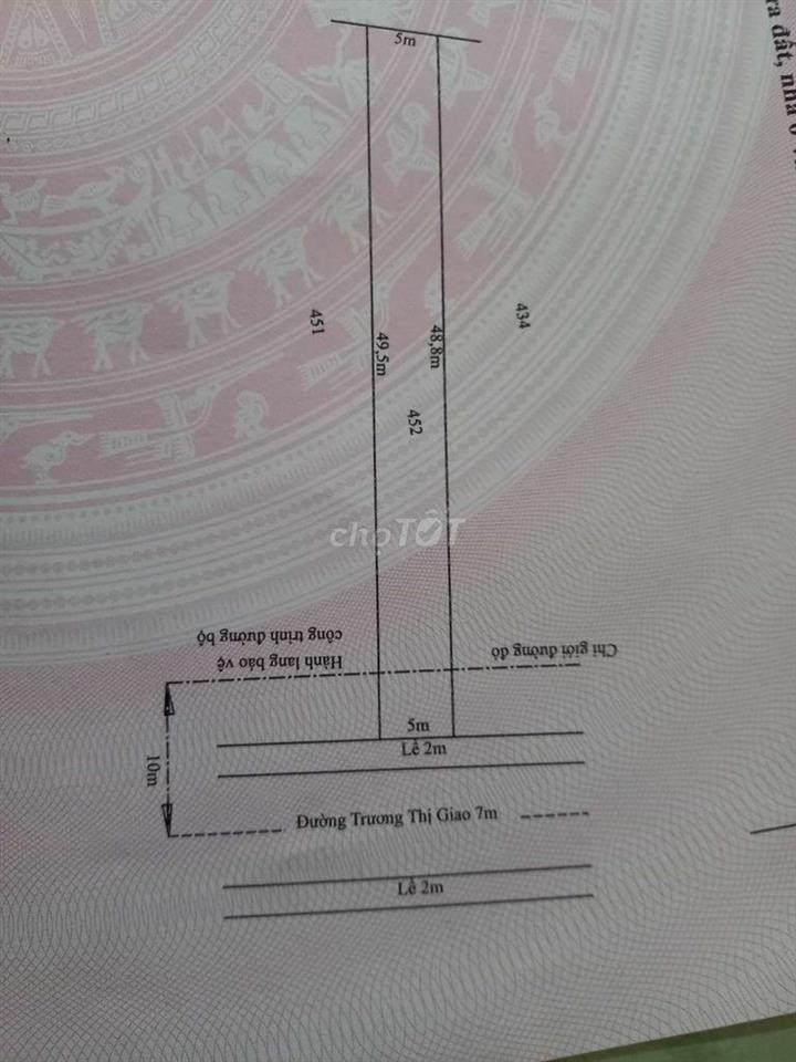 bán thu hồi vốn đất hậu nghĩa