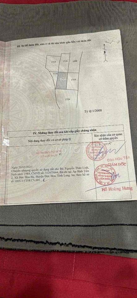cần bán đất Long An
