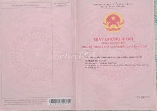 Bán lô đất nền 