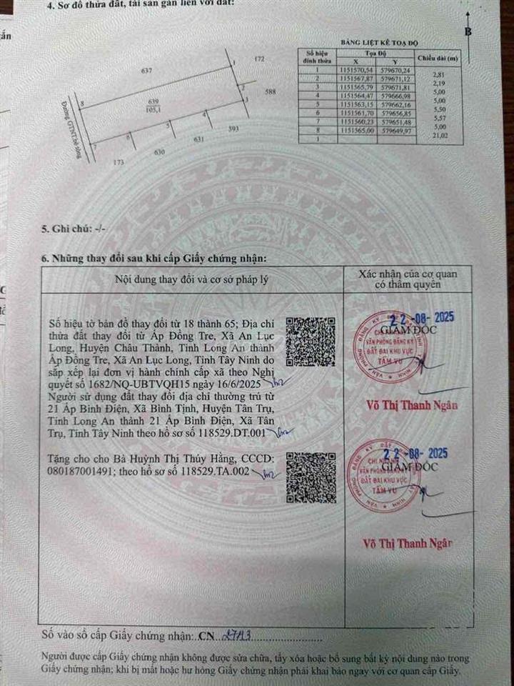 Đất Thổ cư tích luỹ đầu tư giá tốt
