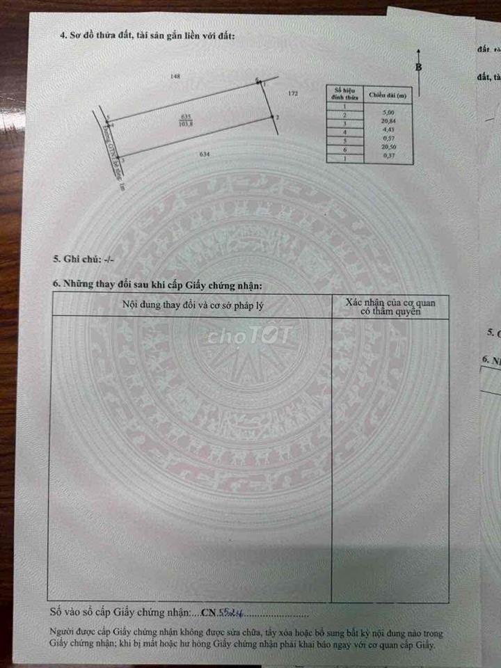 Đất Thổ cư tích luỹ đầu tư giá tốt