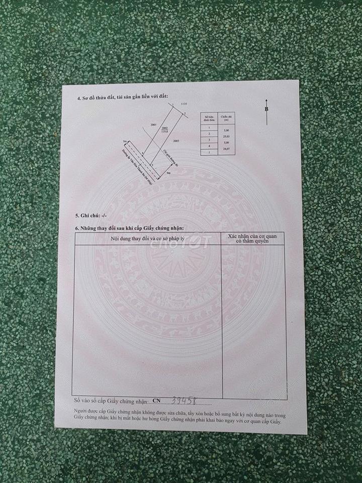 CHÍNH CHỦ BÁN LÔ THỔ CƯ CẦN GIUỘC, TÂY NINH (LONG AN CŨ)