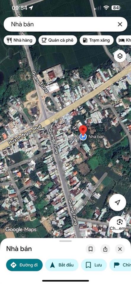BÁN ĐẤT TẶNG NHÀ C4 trung tâm Thị Trấn Ái Nghĩa