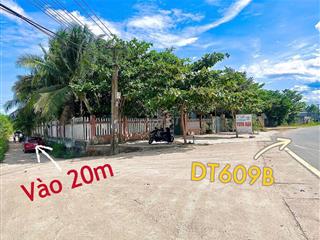 Lô đất ngay sát mặt tiền DT609 giá chỉ từ 800 triệu