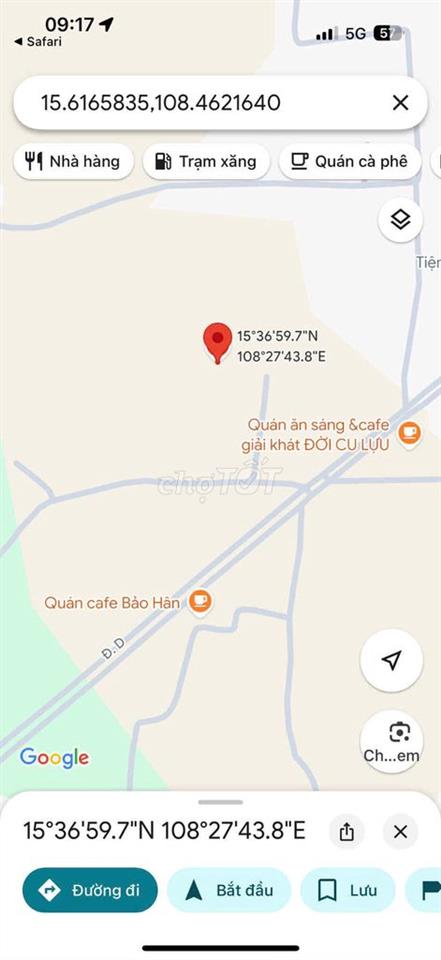 612m2 đất trồng cây hàng năm khác