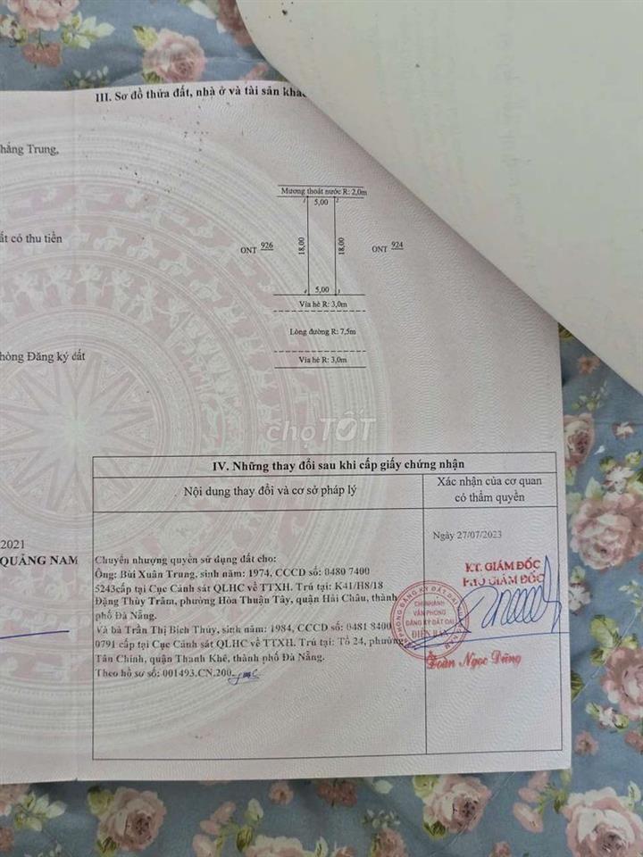 Cần bán lô đất DRG comples