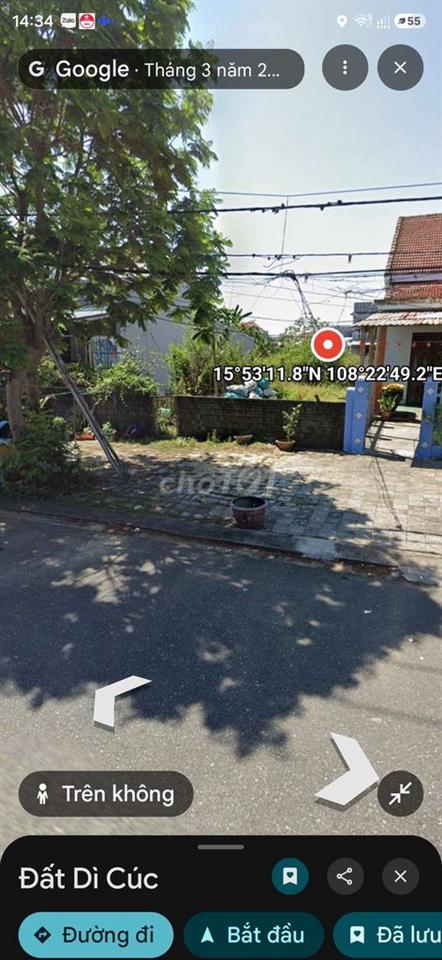 Bán đất sổ đỏ 125m2, đường 22.5m khu dc Phước Trạch, cửa Đại, hội An