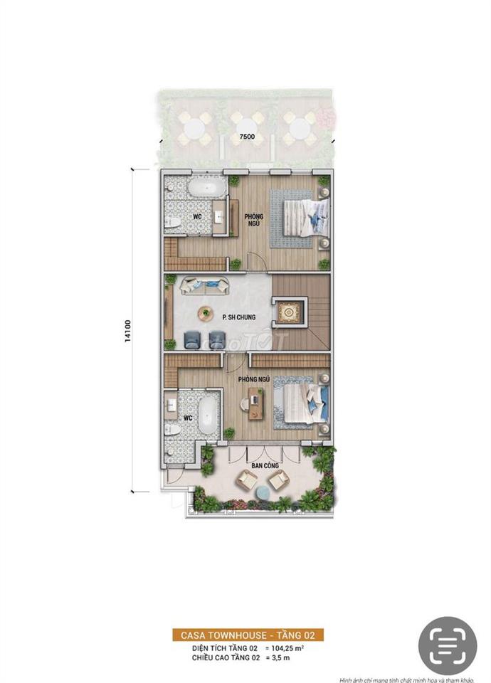 BLANCA CITY VŨNG TÀU: TOWNHOUSE HIẾM HÒI – MÔ HÌNH MINI HOTEL