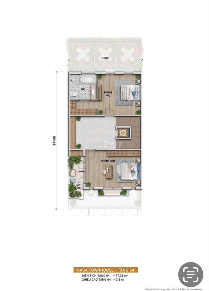 BLANCA CITY VŨNG TÀU: TOWNHOUSE HIẾM HÒI – MÔ HÌNH MINI HOTEL