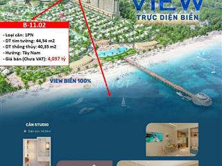 188 TRIỆU KÝ HĐ CĂN 1PN BIỂN – ƯU ĐÃI GẦN NỬA TỶ, FULL NỘI THẤT