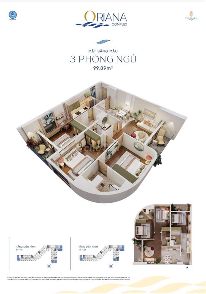 🔥 CHỈ TỪ 6,950 TỶ – CĂN 3PN GẦN 100M², VIEW BIỂN & HỒ BƠI VÔ CỰC 🔥