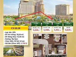 🔥 975 TRIỆU SỞ HỮU CĂN 2PN VIEW BIỂN – THANH TOÁN 0 ĐỒNG VẪN NHẬN NHÀ