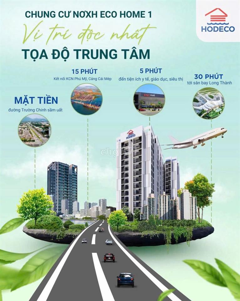 Nhận hồ sơ Nhà Ở Xã Hội ECOHOME 1 đợt cuối