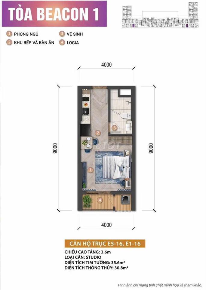 Giỏ hàng độc quyền Blanca city, căn hộ biển sở hữu lâu dài tại Tp.HCM