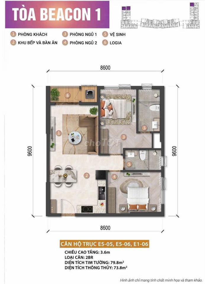 Giỏ hàng độc quyền Blanca city, căn hộ biển sở hữu lâu dài tại Tp.HCM