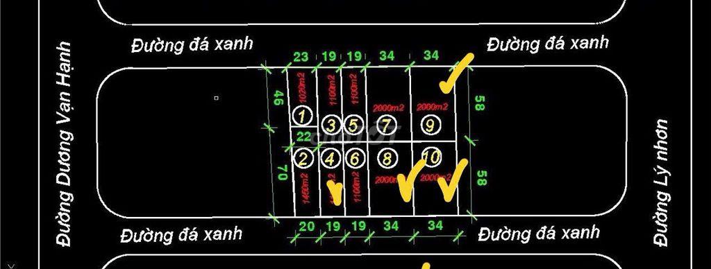 ĐẤT MẶT TIỀN GẦN VINHOME CẦN GIỜ, ĐƯỜNG XƯƠNG CÁ (LÝ NHƠN)