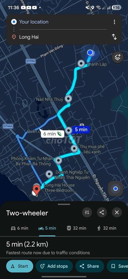 nhà hẻm xe tải 