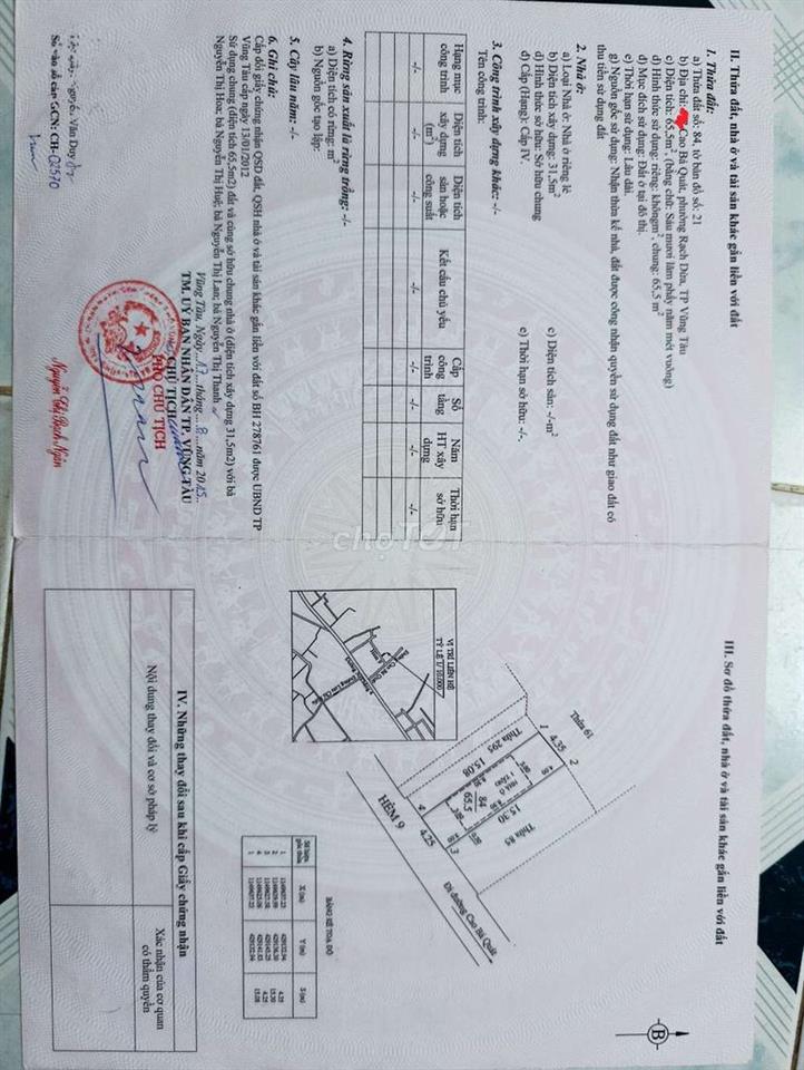 nhà cấp 4 cần bán