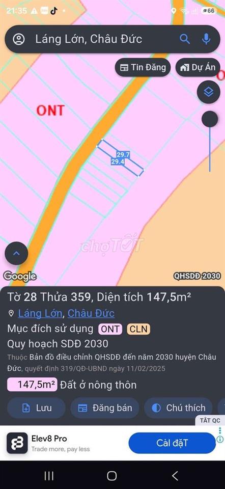 đất thổ cư đường nhựa gần nút giao vành đai 4 và cao tốc hồ tràm